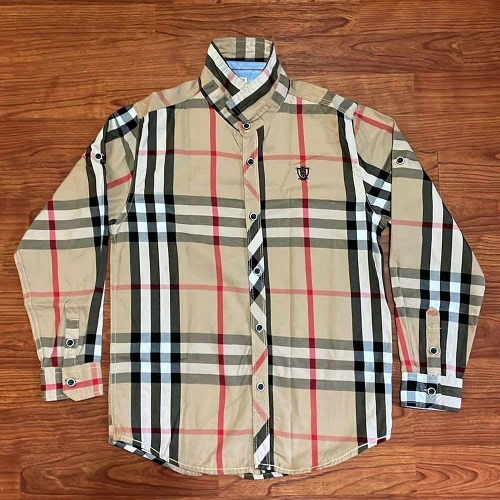 Boys Button Down Long Sleeve - Picture 1 of 6
